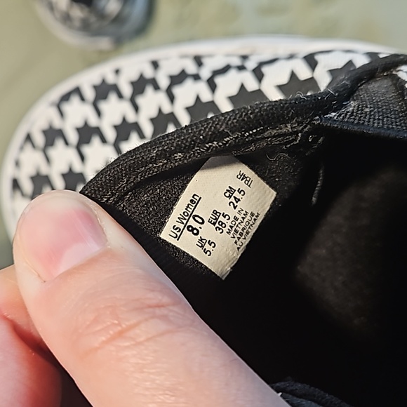 Houndstooth vans - Picture 3 of 3